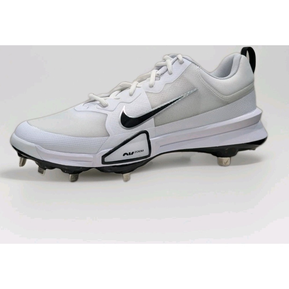 Nike Force Zoom Trout 9 PRO Baseball Cleats Men's 13 Size FB2907-102 White NEW